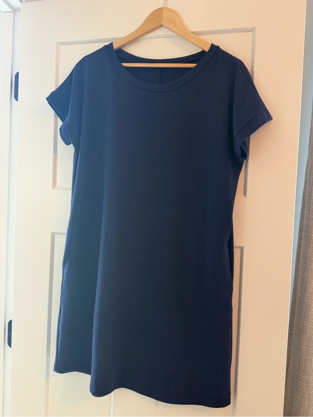 Staccato Deep Navy Knit Top